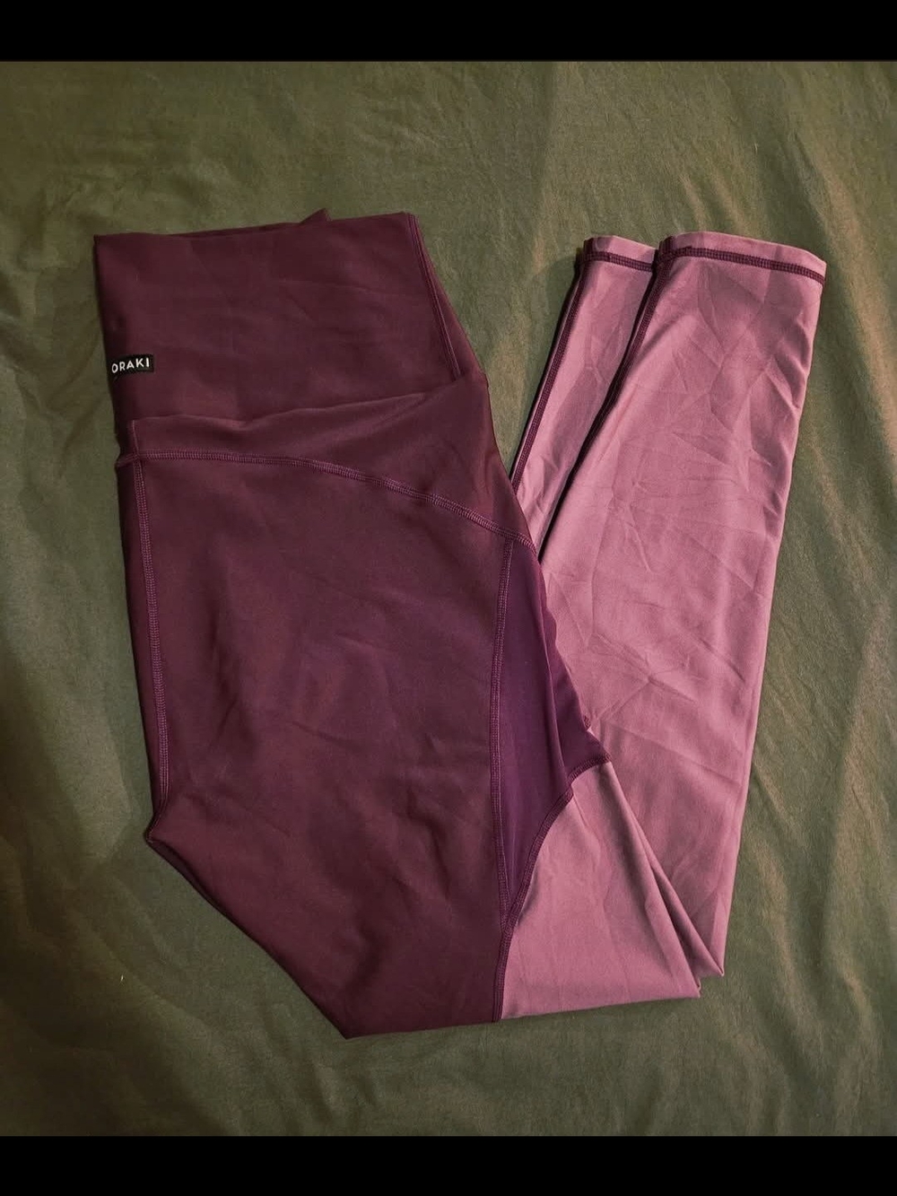 Legging ORAKI Ecomove – Aubergine – XL